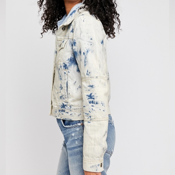 Free People NWT Rumors Denim Jacket - Picture 5 of 5